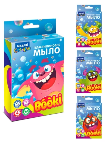 Radošais komplekts - Plastilīna ziepes, 60 gr, sortimentā