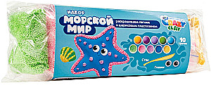 Radošo komplekts no vieglā plastilina - Jūras pasaule