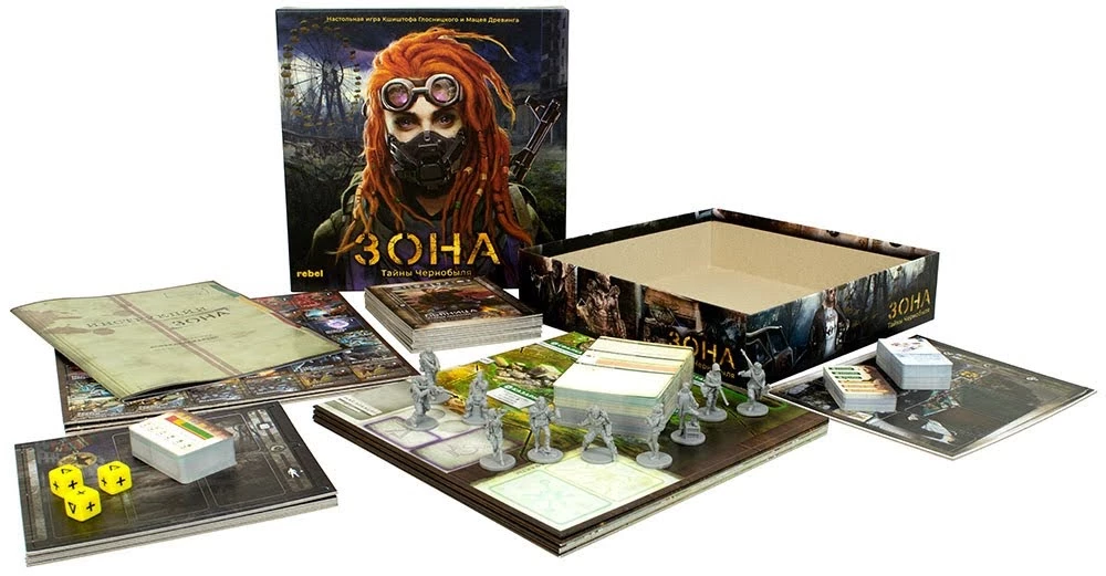 Настольная игра - Зона. Тайны Чернобыля