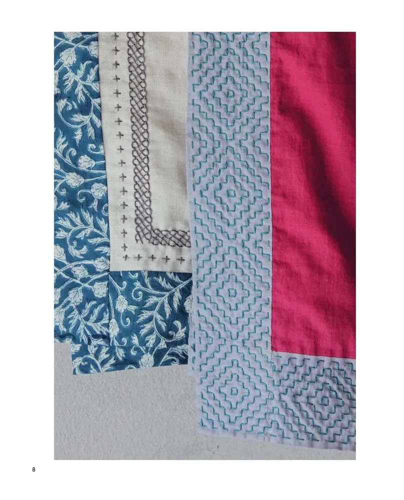 Sashiko meistars. Tradicionālā izšūšana no Japānas un citām Āzijas valstīm. 5 tehnikas, 26 autentiski dizaini