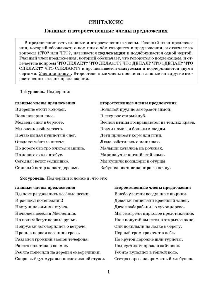 Krievu valoda. Visnoderīgākie noteikumi un uzdevumi. 3. klase