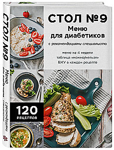 Galda Nr.9. Diabētiķu ēdienkarte ar speciālista ieteikumiem
