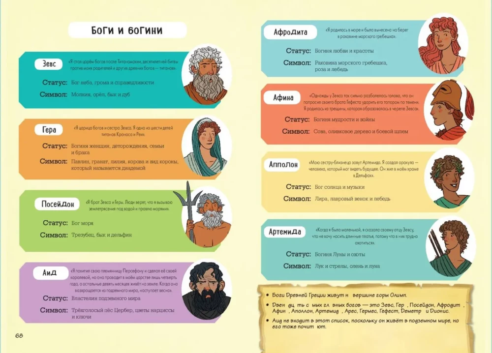 Senā Grieķija. Stāsti komiksos + spēles, mīklas, rokdarbi