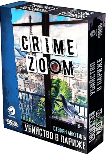 Galda spēle - Crime Zoom. Slepkavība Parīzē