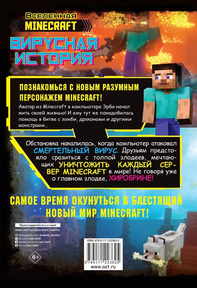 Minecraft. Vīrusu stāsts. Grafiskais romāns. 1. daļa