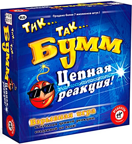 Galda spēle - Tik...Tā...Bum! Ķēdes reakcija