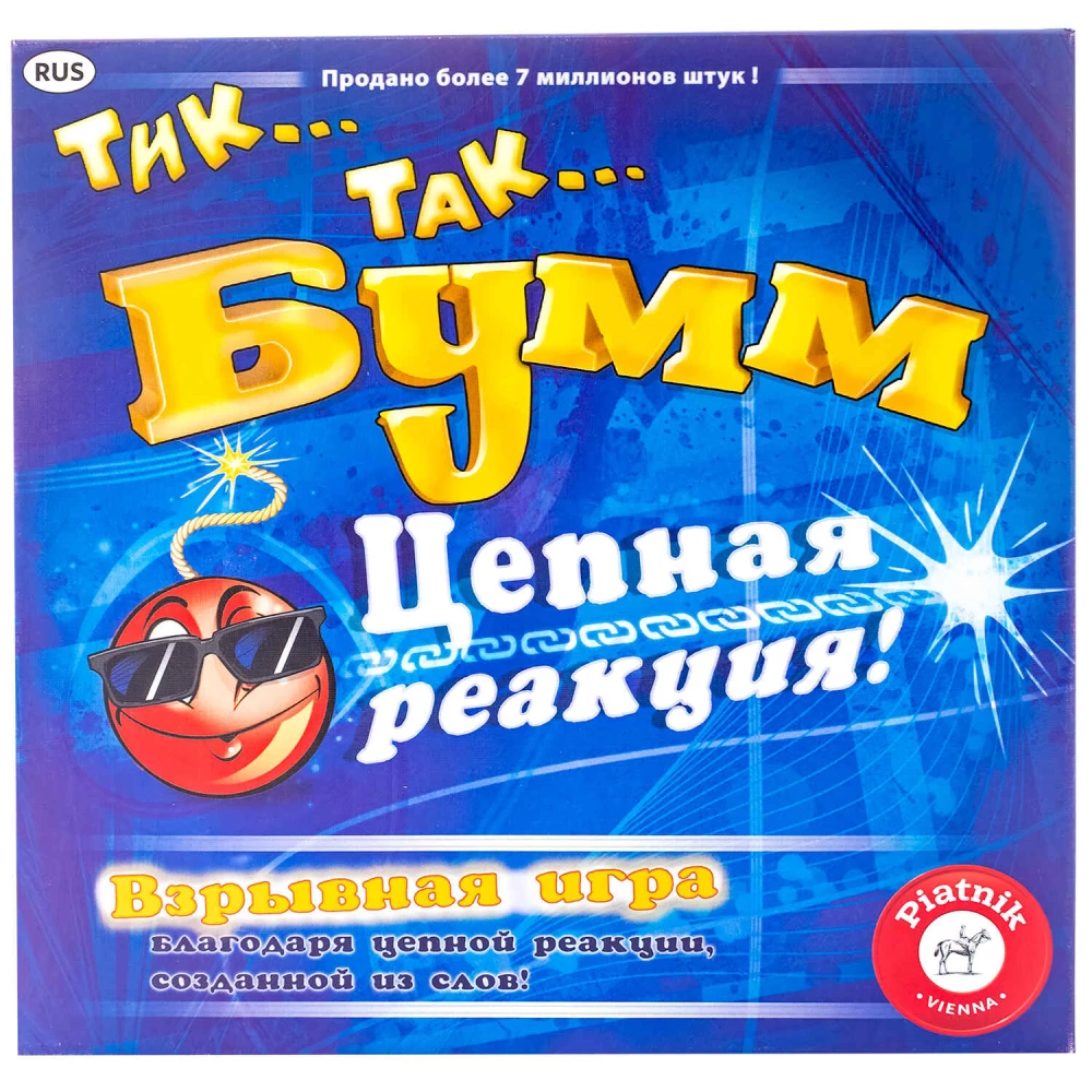 Galda spēle - Tik...Tā...Bum! Ķēdes reakcija