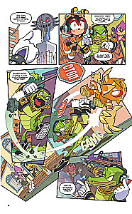 Sonic. Krīze pilsētā. Komikss. 5. sējums (tulkojums no Diamond Dust un Sīenduka)