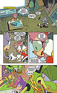 Sonic. Krīze pilsētā. Komikss. 5. sējums (tulkojums no Diamond Dust un Sīenduka)