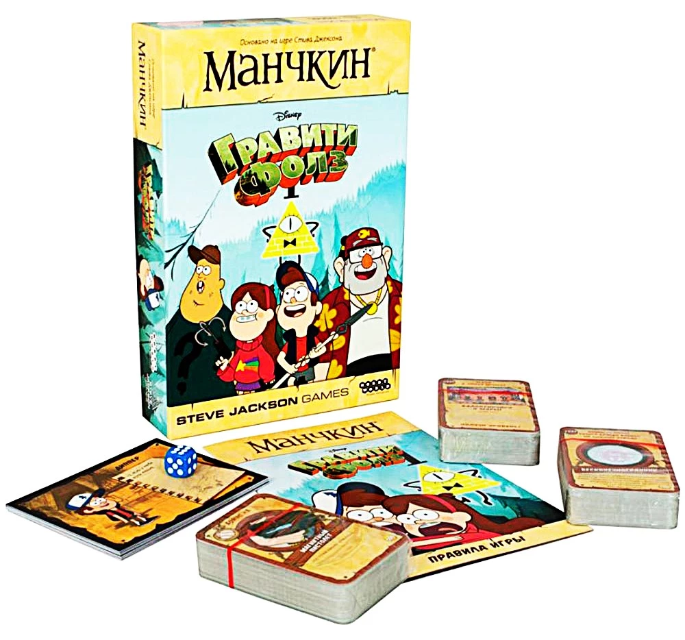 Galda spēle - Mančkins. Gravitī Fols
