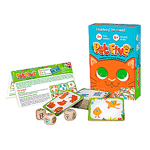 Развивающая настольная игра - Pet Five (Лапочки) EN