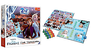 Настольная игра (2 в 1) - Холодное сердце 2