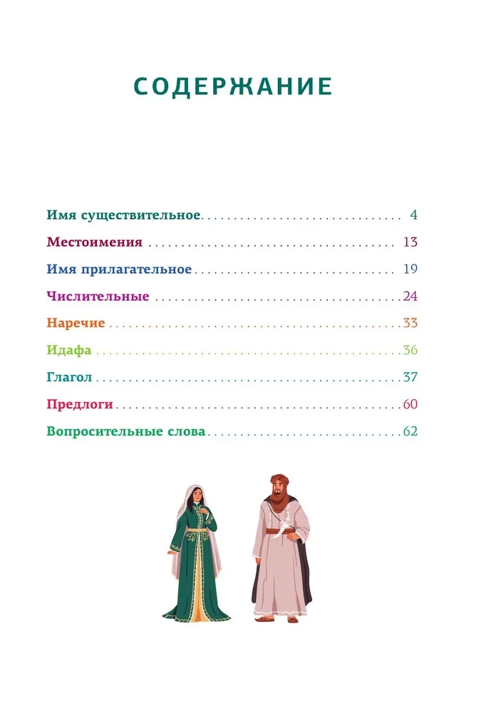 Arābu gramatika shēmās un tabulās
