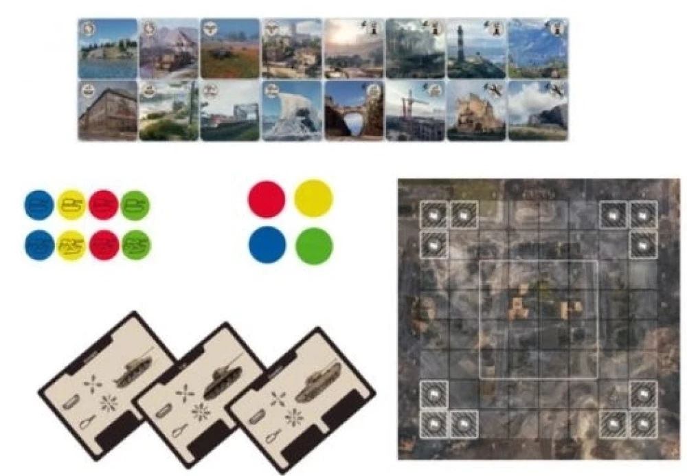 Galda spēle - World of Tanks. Battlegrounds