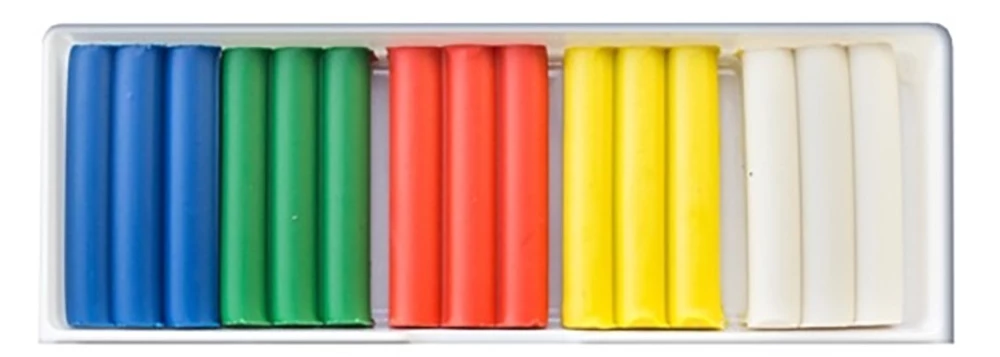 Augu plastilīns Kroha, 5 krāsas