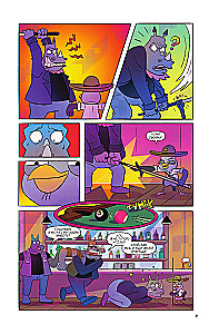 Aizdomīgā Pūce. Komikss. Lidojošais detektīvs