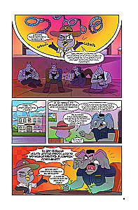 Aizdomīgā Pūce. Komikss. Lidojošais detektīvs