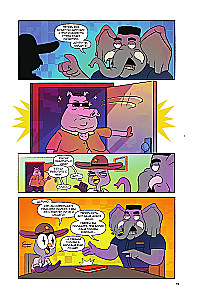 Aizdomīgā Pūce. Komikss. Lidojošais detektīvs