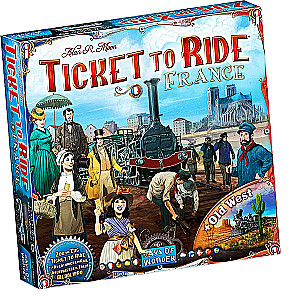 Настольная игра - Ticket to Ride. France (дополнение) EN