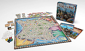 Настольная игра - Ticket to Ride. France (дополнение) EN