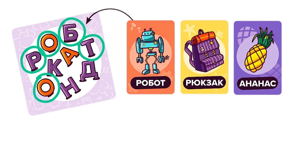 Настольная игра - Словопотам