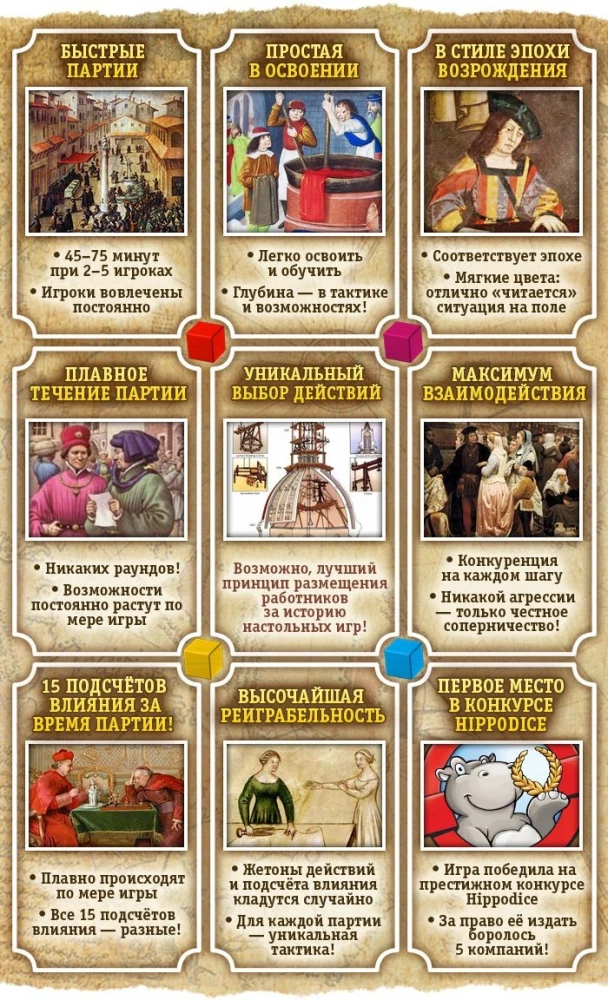 Galda spēle - Calimala. Florences tirgotājs