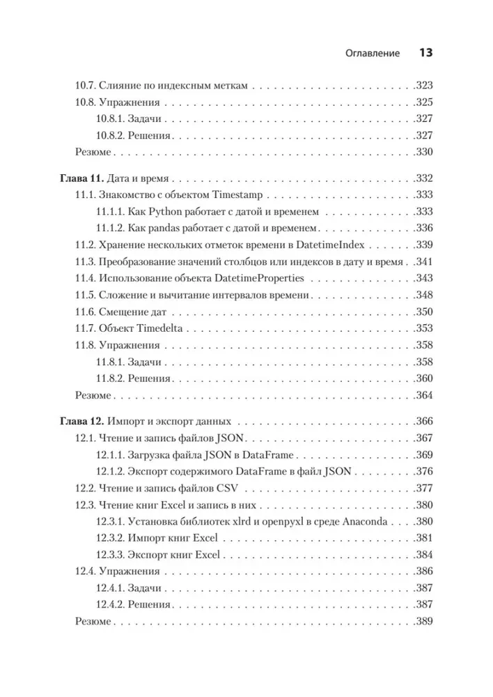 Pandas в действии