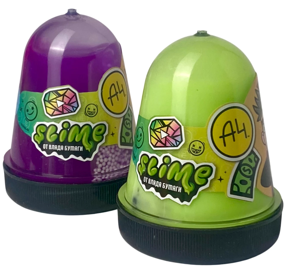 Slaimu komplekts - SLIME no Vladis Papīra. Sajauc jaunu krāsu!