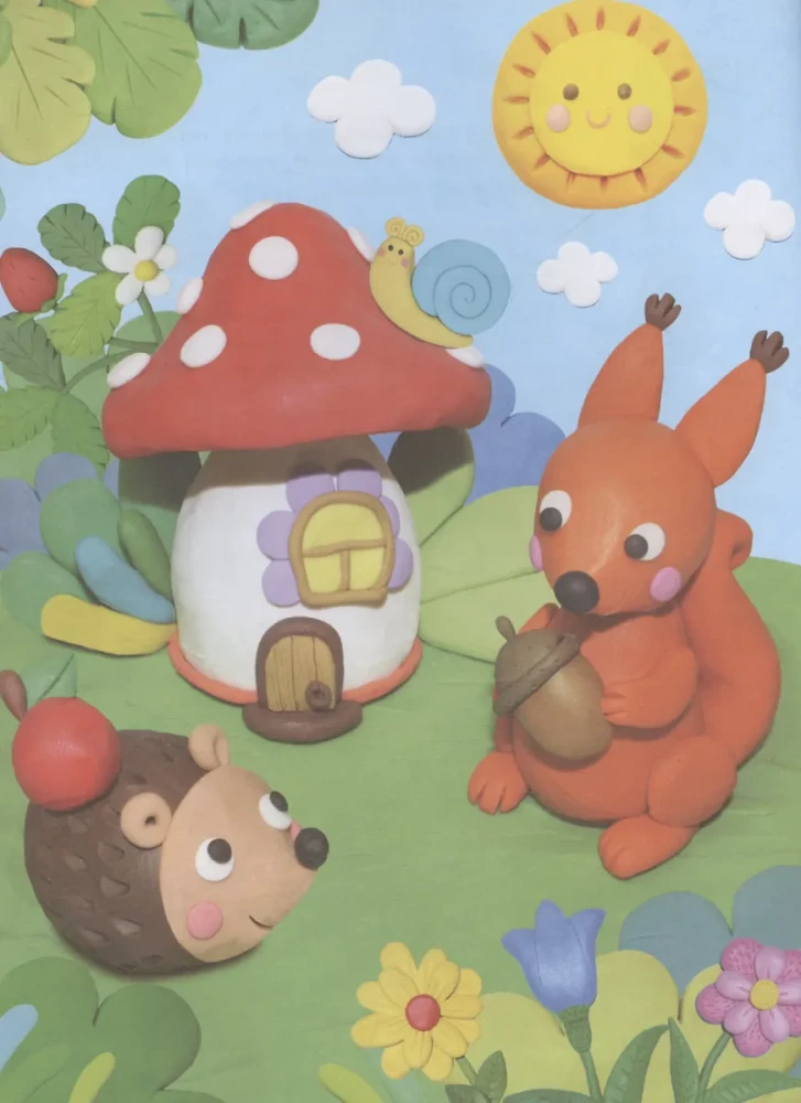 Laimīga bērnība. Veidojam no plastilīna