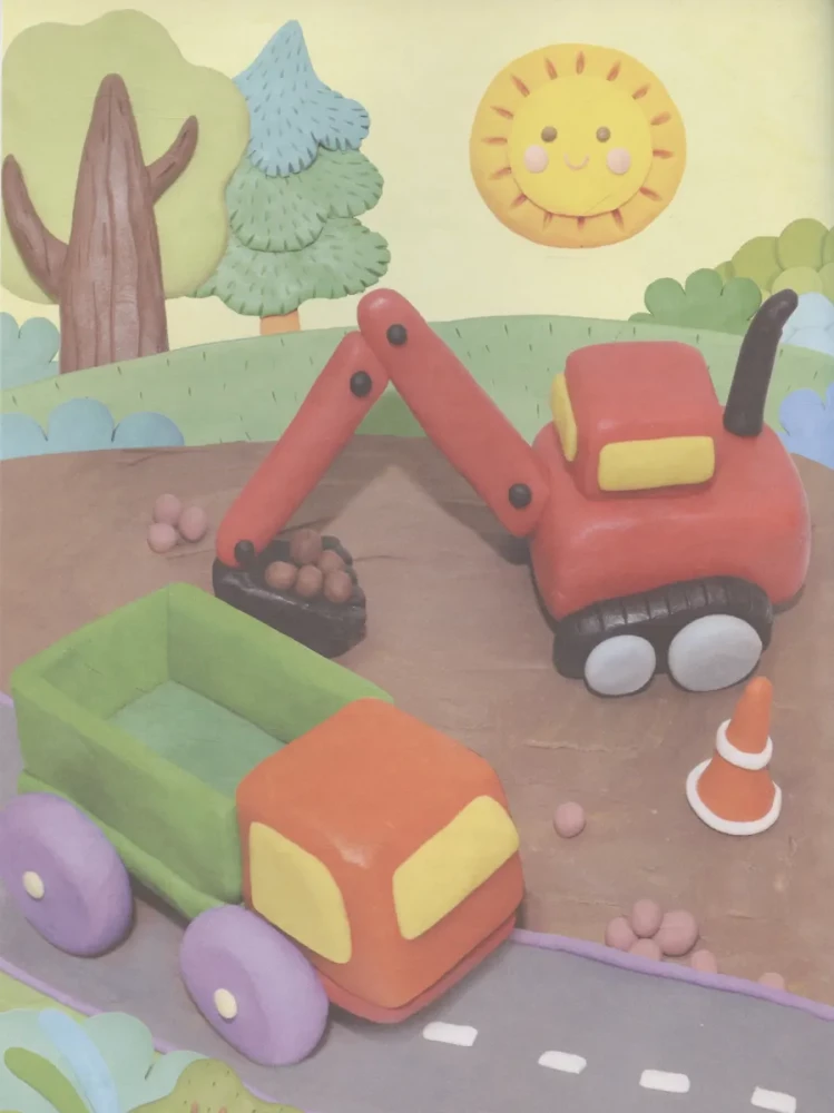 Laimīga bērnība. Veidojam no plastilīna