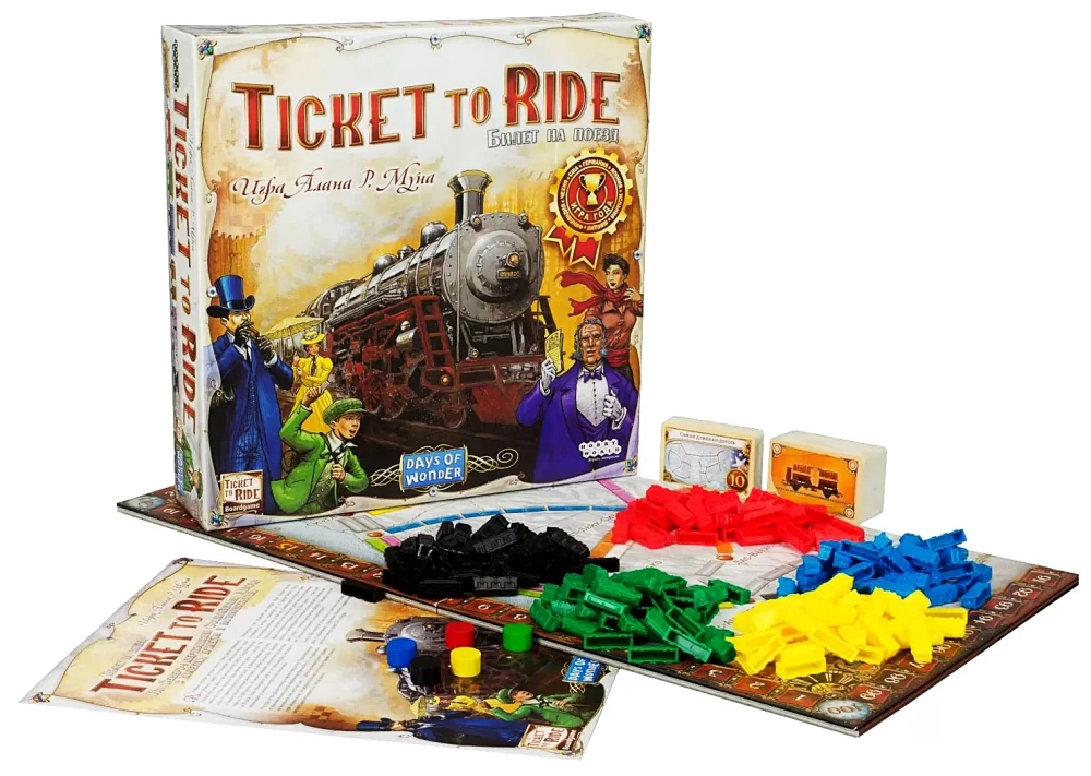 Galda spēle - Ticket to Ride. Amerika
