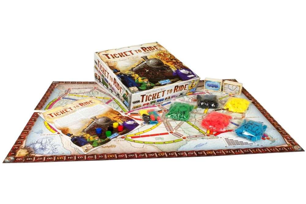 Galda spēle - Ticket to Ride. Amerika