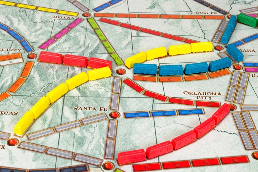 Galda spēle - Ticket to Ride. Amerika
