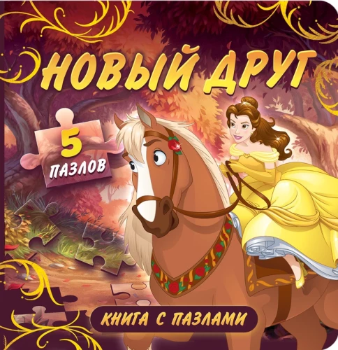 Grāmata ar puzlēm - Jaunais draugs. Princeses