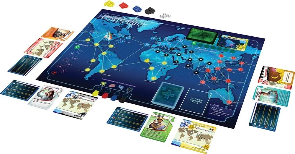 Настольная игра - Pandemic (на латышском языке)