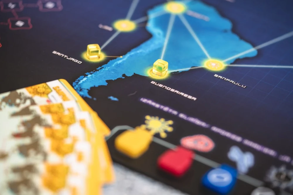 Настольная игра - Pandemic (на латышском языке)