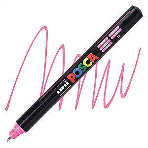 Marķieris UNI Posca PC-1MR, rozā (13)