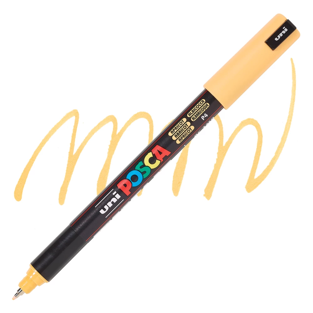 Marķieris UNI Posca PC-1MR, aprikozes (R4)