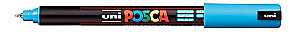Marķieris UNI Posca PC-1MR, zils (8)
