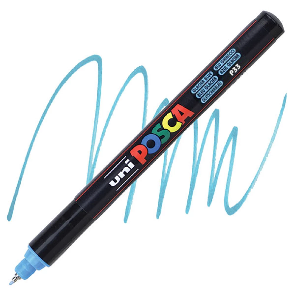 Marķieris UNI Posca PC-1MR, auksti zils (P33)