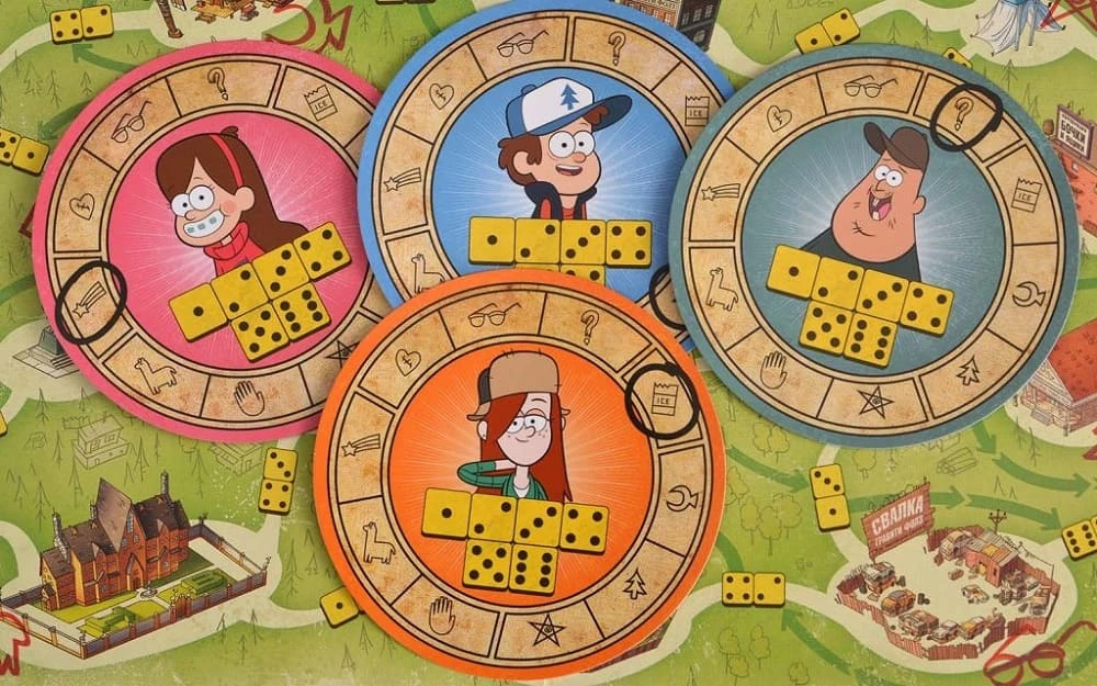 Настольная игра - Гравити Фолз. Бесконечное лето