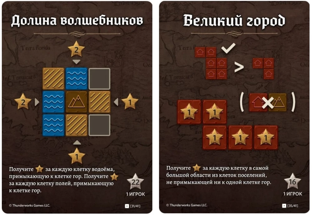 Настольная игра - Картографы