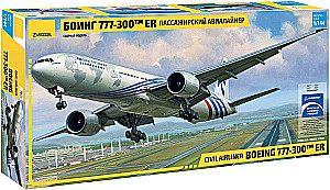 Сборная модель - Пассажирский авиалайнер Боинг 777-300 ER