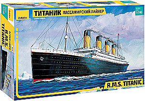 Saliekamā modeļa - pasažieru kuģis Titāniks