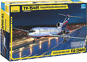 Сборная модель - Российский авиалайнер ТУ-154М