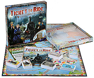 Galda spēle - Ticket to Ride. Lielbritānija. Pensilvānija (paplašinājums)