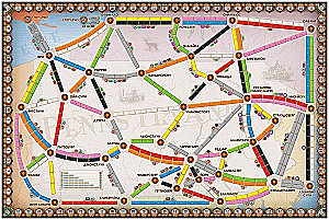 Galda spēle - Ticket to Ride. Lielbritānija. Pensilvānija (paplašinājums)