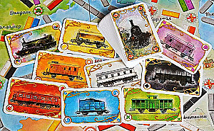 Galda spēle - Ticket to Ride. Lielbritānija. Pensilvānija (paplašinājums)