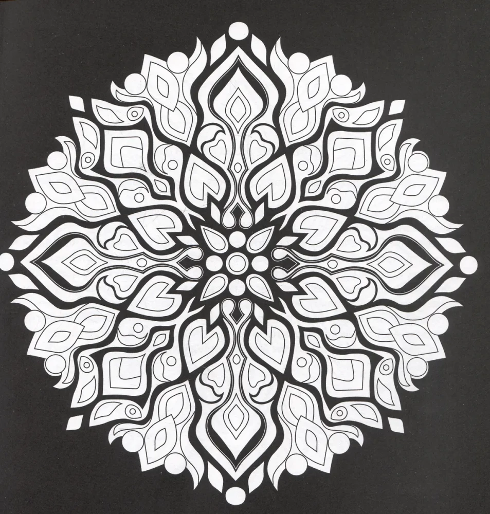 Mandalas. Krāsojamā grāmata-antistress. Nauda