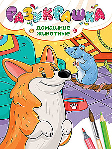 Krāsojamā grāmata. Mājdzīvnieki